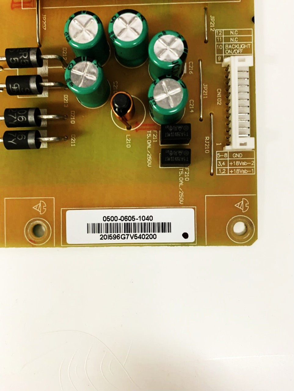 Vizio E65E0 Power Supply Board / Main Board w/ WiFi Module / TCon