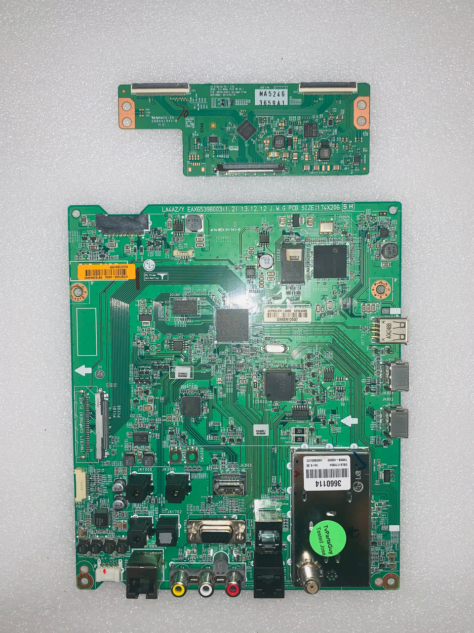 Carte T-Con Pour TV LG 55LF6100-UA – Réf 6870C-0471D – Occasion