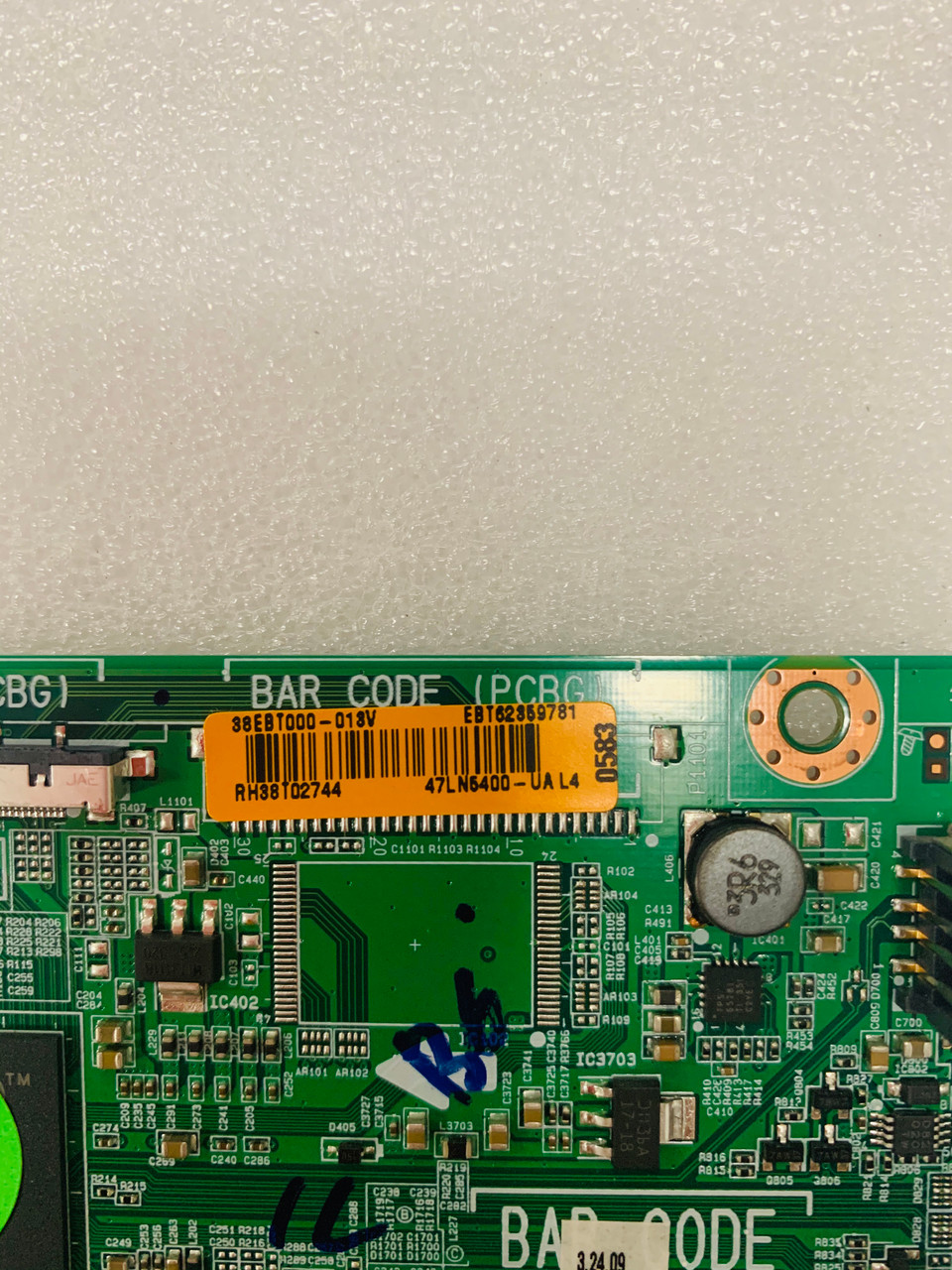 LG 47LN5400UA Main Board EAX65049105 / EBT62359781