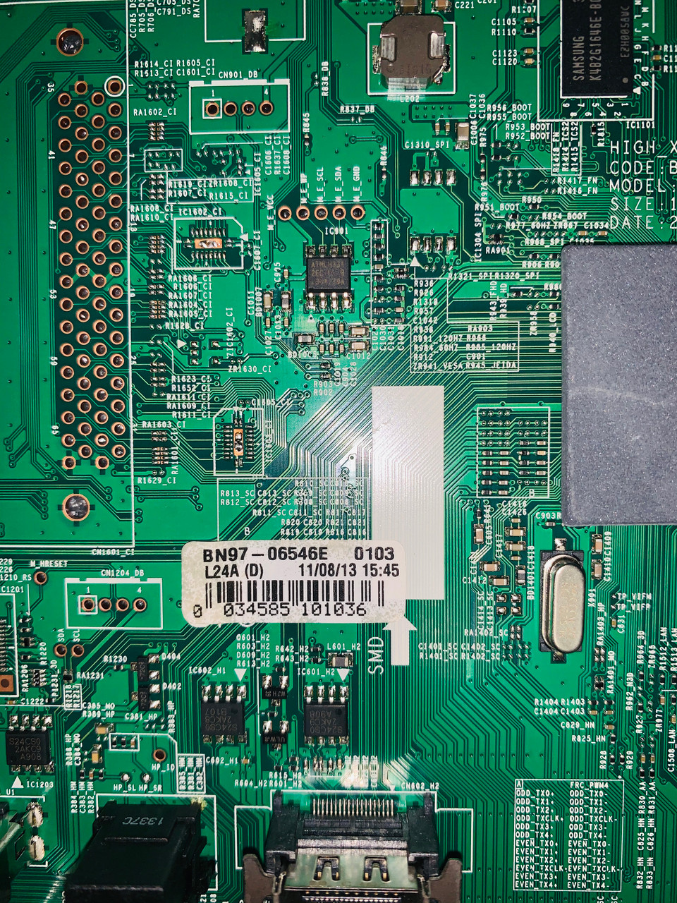 Samsung UN60FH6200FXZA Main board BN41-01812A / BN97-06546E / BN94 ...