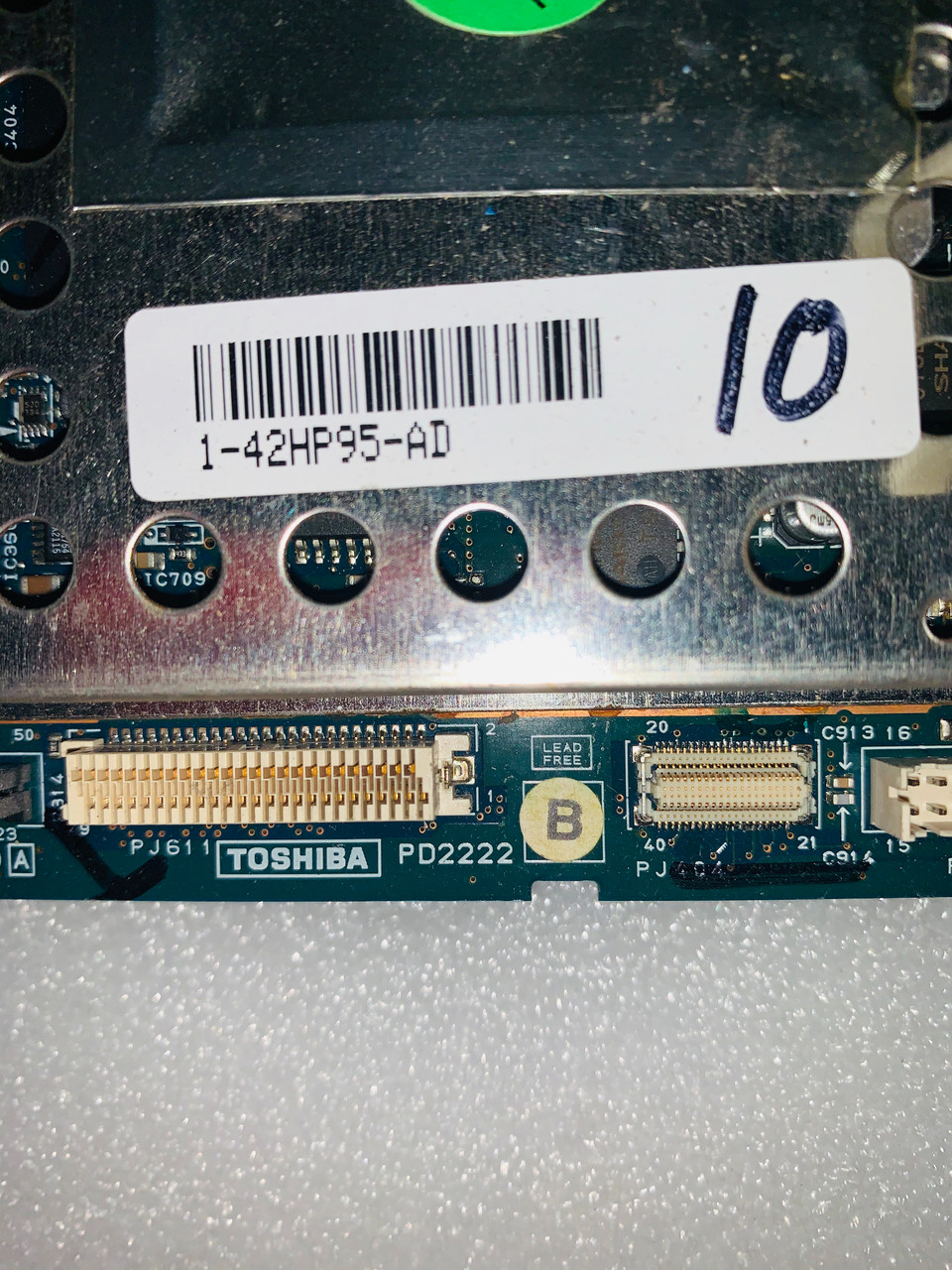 Toshiba 42HP95 Signal Board A5A001507010 / PD2222B - TvPartsGuy.com