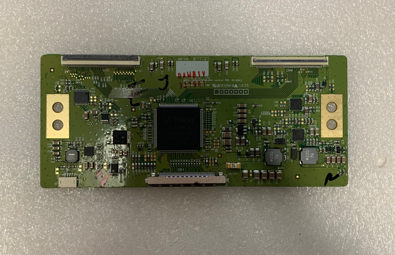 NEC V423 TCon Board 6870C-0461A / 6871L-3319A - TvPartsGuy.com