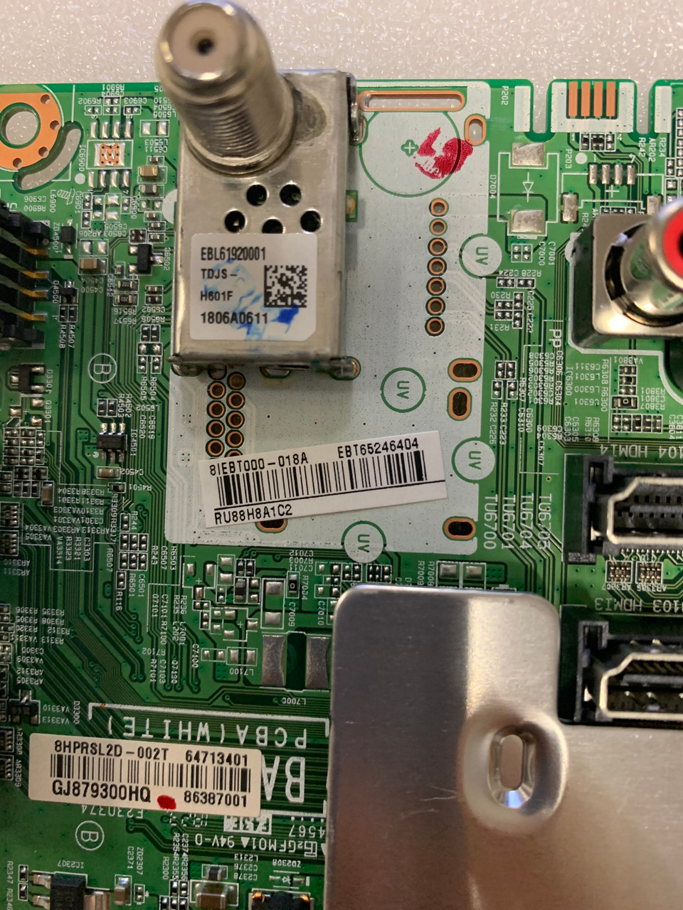 LG 70UK6570AUB.AUSMLJR Main Board EAX67872805 / EBT65246404