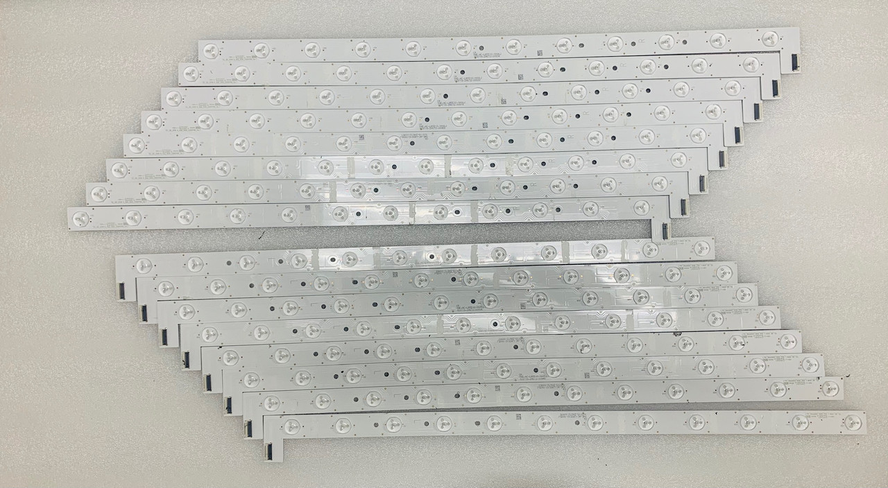 TCL 55R617 LED Light Strips Set of 16 TCL GIC 55V6 R L 12EA 3030