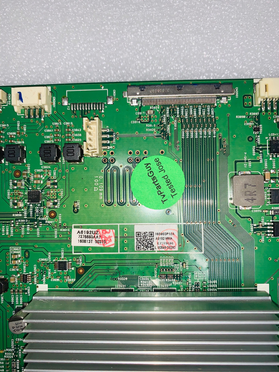 Philips 75PFL6601/F7 Main Board BA6192G04011 / A6192-MMA / A6192UZ ...