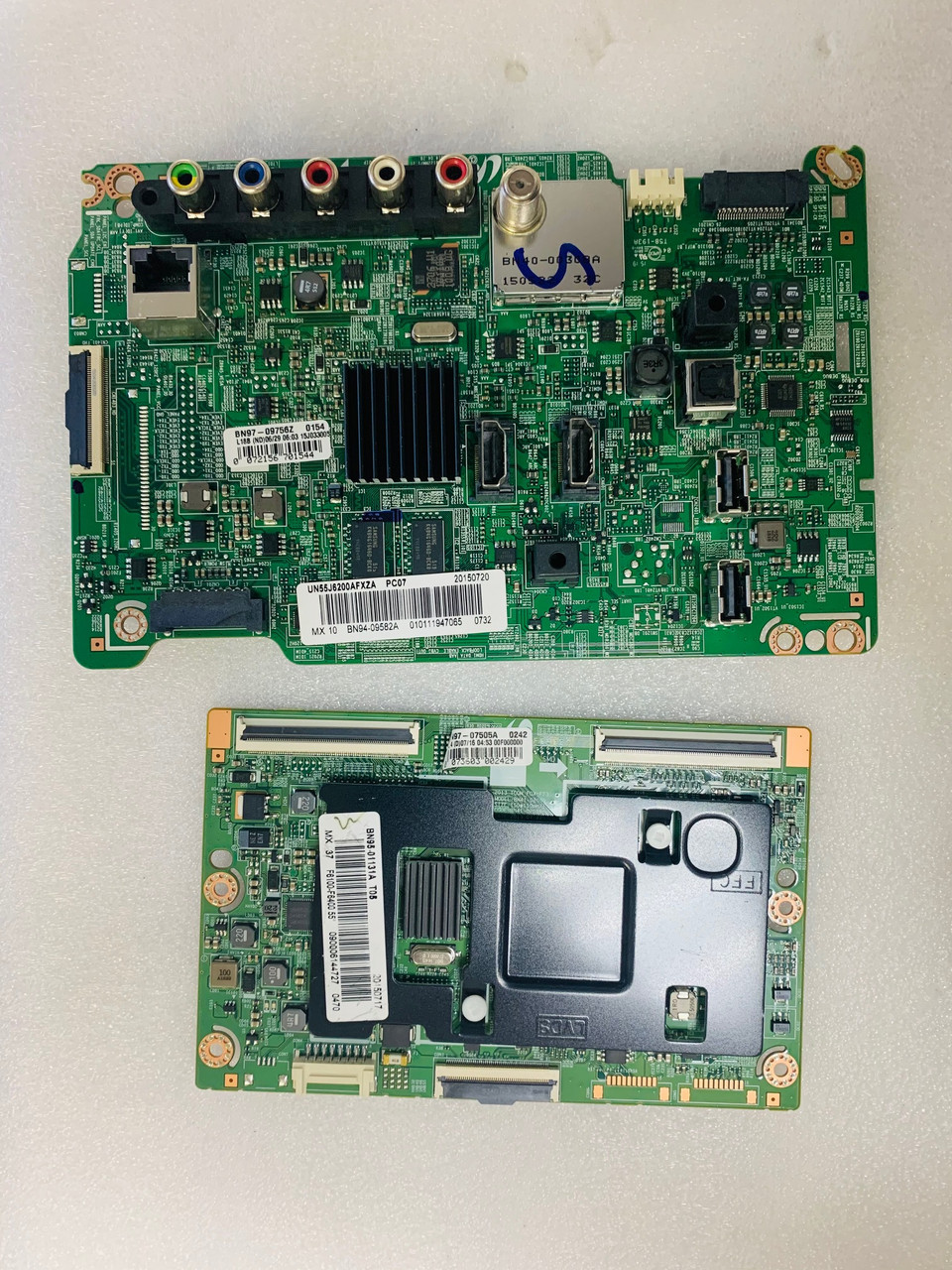 Samsung UN55J6200AF US02 Main Board & TCon Board kit BN9409582A & BN95