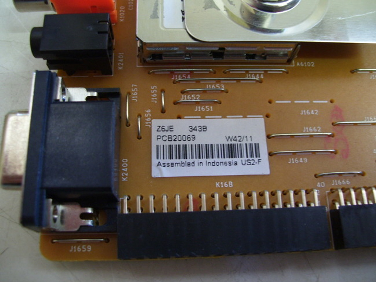 Sanyo DP26640 Analog board 1LG4B10Y087AA / Z6JE