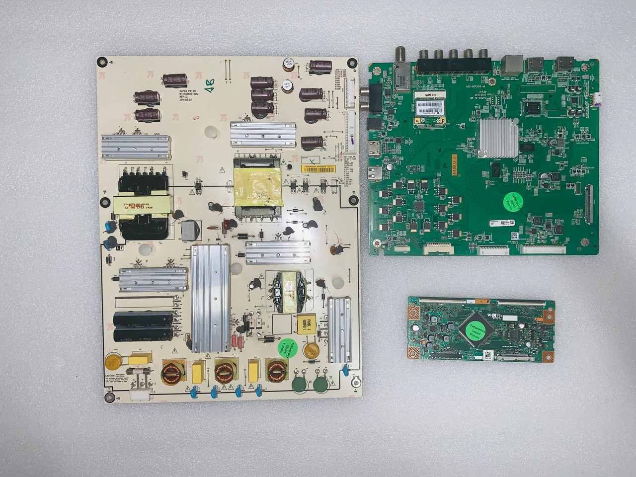 Vizio E600IB3 TV RePair Kit Y8386296S / RUNTK5489TP / 0960CAP03000