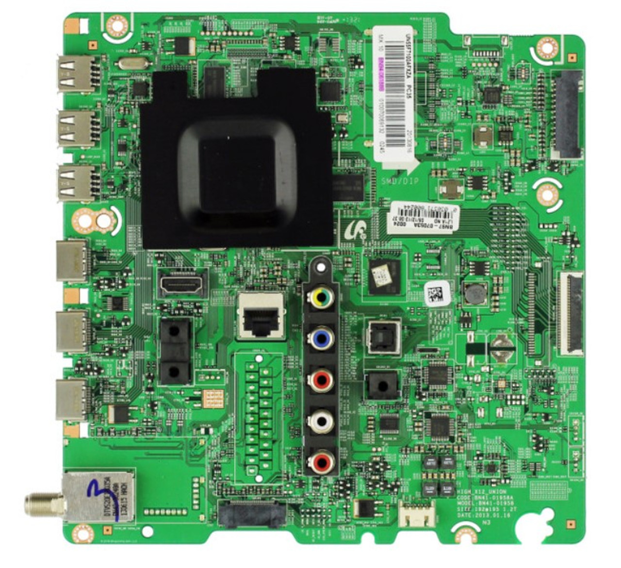 Samsung UN55F7100AF TD01 Main Board BN4101958A / BN9406188B