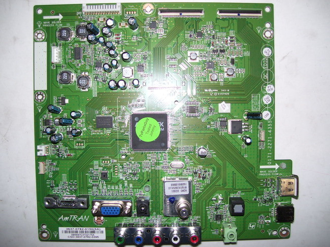 Vizio E371VL Main Board 0171-2271-4355 / 3637-0782-0150 - TvPartsGuy.com