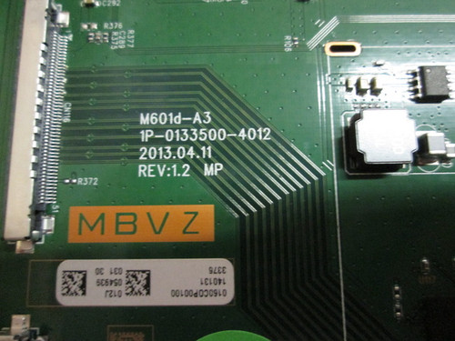 Vizio M601D-A3 Main Board 1P-0133500-4012 / 0160COP00100 (SERIAL#: LFTROWDQ)