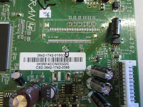 Vizio E420-A0 Main Board 0171-2271-4762 / 3642-1742-0150