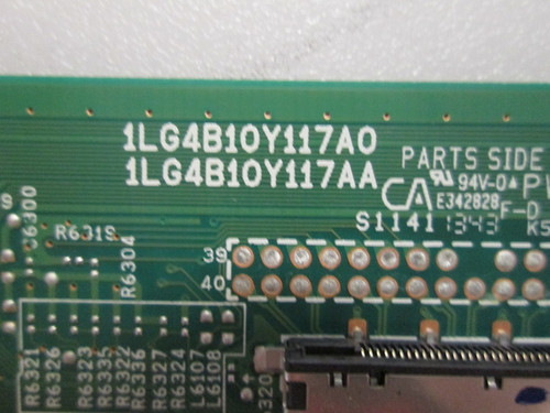 Sanyo DP42D23 Digital Main Board 1LG4B10Y117A0 / 1LG4B10Y117AA / Z7LH