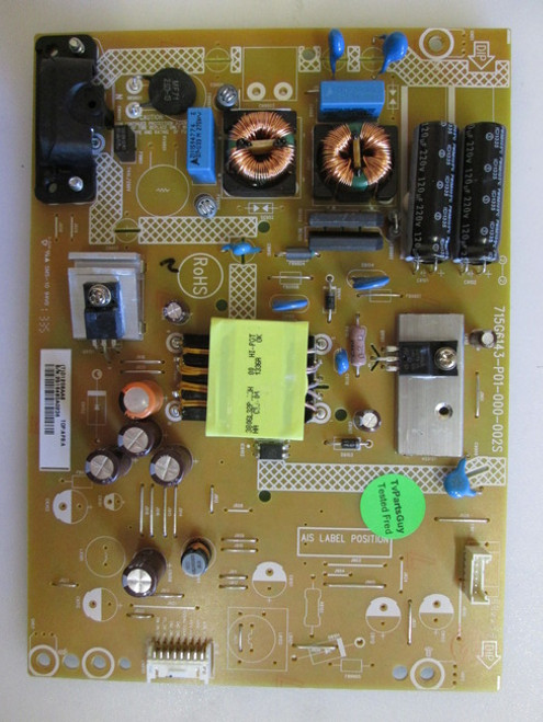 Vizio E390I-B1 Power Supply Board 715G6143-P01-000-002S / ADTVD1208AA8