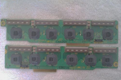 Panasonic TH-42PX6U Buffer Board Set TNPA3818 & TNPA3819