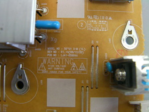 Samsung X-Sustain Board LJ41-05904A / LJ92-01600A (REV: AA1)