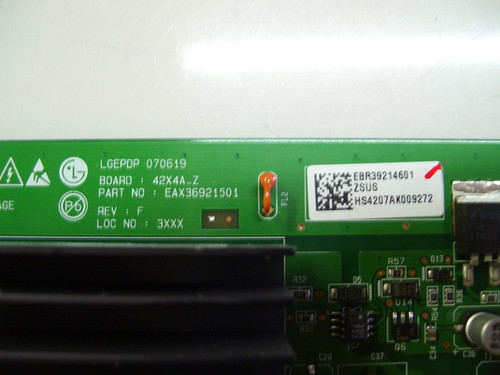 LG 42PC3DD-UE Z-Sustain Board EAX36921501 / EBR39214601