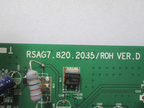 PROSCAN 55LC55S240V69 Main Board RSAG7.820.2035/ROH / 123796 / 123797