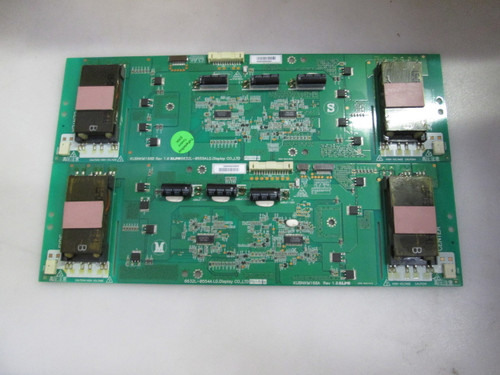 PROSCAN 55LC55S240V69 Inverter Board Set KUBNKM168A & KUBNKM168B / 6632L-0554A & 6632L-0555A