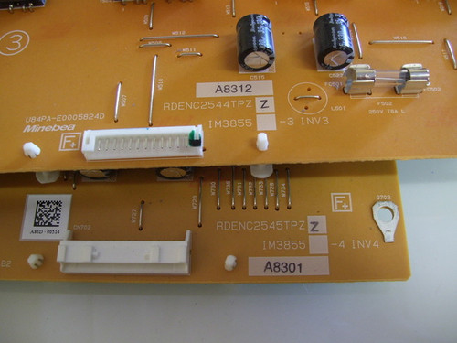 LG 52LG50 Inverter Board Set RDENC2542TPZZ & RDENC2543TPZZ & RDENC2544TPZZ & RDENC2545TPZZ