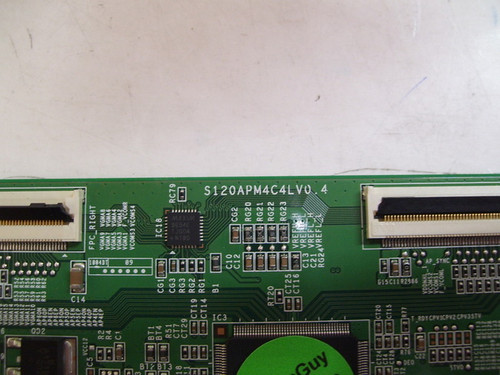 Samsung LN46C630K1FXZA T-Con Board S120APM4C4LV0.4 / LJ94-03334J