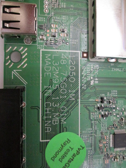 Vizio E401I-A2 Main Board 48.75G01.01M / 5575J01A01
