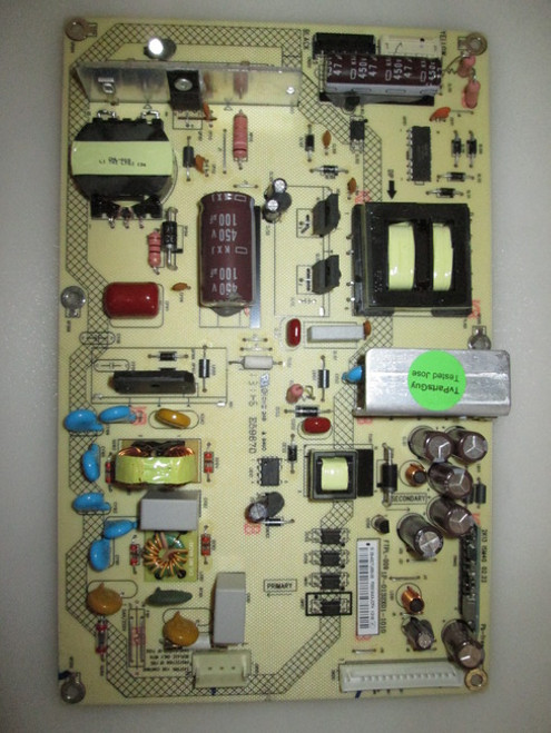 Sharp LC-40LE550U Power Supply Board 1P-0132X01-1010 / 09-40CTJ050-00