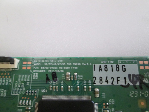 Panasonic TC-L42ET5 T-Con Board 6870C-0402C / 6871L-2842F