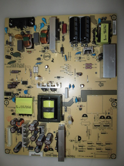 Vizio E500AI-A1 Power Supply Board 715G5670-P03-000-003S / ADTVD2418XC2