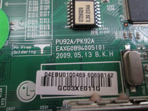 LG 50PS60C-UA.AUSYLJR Main Board EAX60894005(0) / EBU60698142