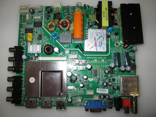 Westinghouse DW32H1G1 Main Board MSAV3216-ZC01-01 / 2D.7F004.D31