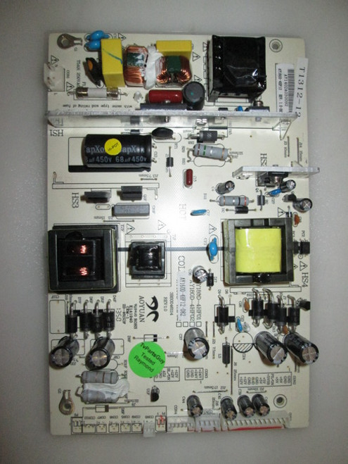 JVC LT-50E350 Power Supply Board 3BS0046114 / AY160D-4HF12-082