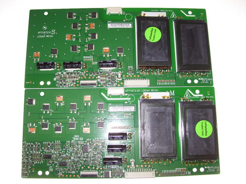 Insignia NS-LCD42HD-09 Inverter Board Set VIT71872.50 & VIT71872.51 / 1942T04001 & 1942T04002