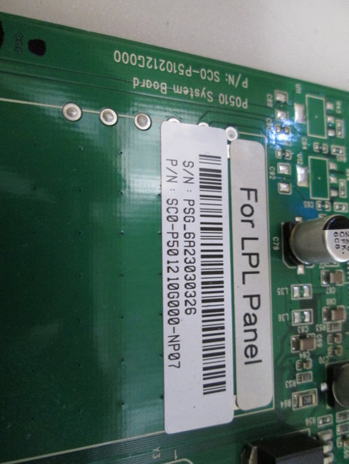 OLEVIA 337-B11 Main Board SC0-P510212G000 / SC0-P501210G000