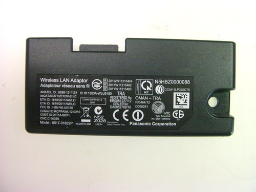 Panasonic TC-P50ST50 WIRELESS LAN ADAPTER 8017-01622P / N5HBZ0000088