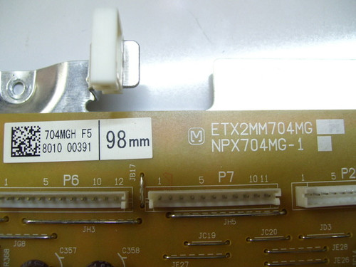 Panasonic Power Supply Board NPX704MG-1 / ETX2MM704MGL REBUILT