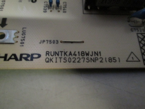 Sharp Inverter Board QKITS0227SNP2(85) / RUNTKA418WJN1
