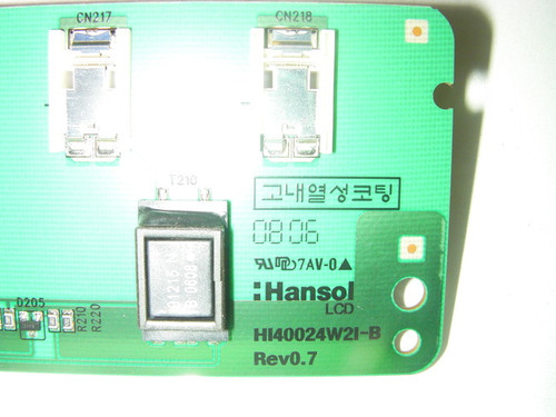Samsung LNS4041DX/XAA Inverter Board Set HI40024W2I-B & HI40024W2I-H