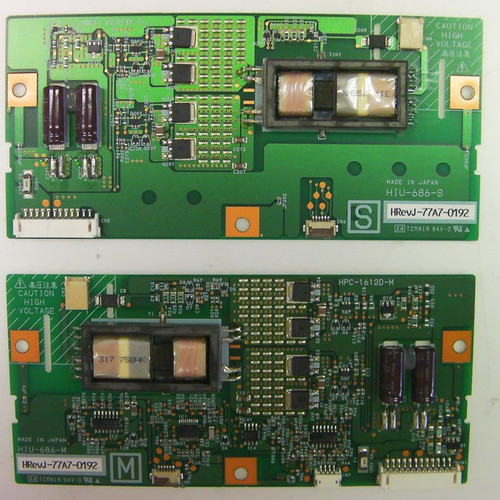 Digital RESEARCH WT322 Inverter Board Set HIU-686-M / HPC-1612D-M & HIU-686-S / HPC-1612D-S