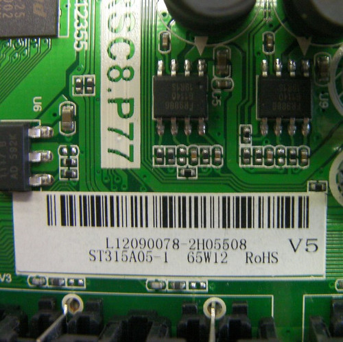 PROSCAN PLDED3257A-B Main Board TP.RSC8.P77 / L12090078 / ST315A05-1