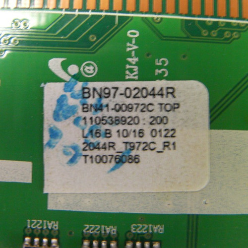 Samsung LN40A650A1FXZA Main Board BN41-00972C / BN94-01666M / BN97-02044R