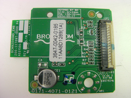 Vizio XVT3D424SV BROADCAM Board 0171-4071-0121 / 3647-0042-0185