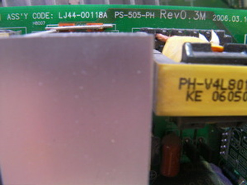Philips 50PF9431D/37 Power Supply Board PS-505-PH / LJ44-00118A (REV: 0.3M)--REBUILT