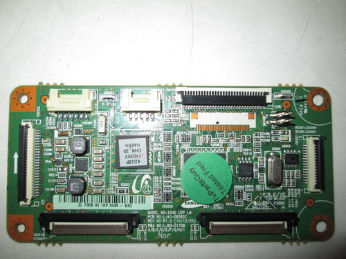 RCA 42PA30RQ Main LOGIC CTRL Board LJ41-08392C / LJ92-01708B (REV: BA2)