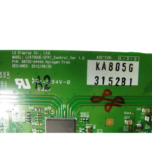 LG 47LN5750 TCon Board 6870C-0444A / 6871L-3152B