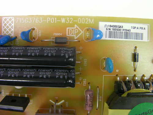 Vizio E220VA Power Supply Board 715G3763-P01-W32-002M /  ADTV1B408XQA3