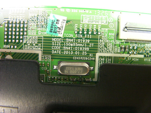 Samsung UN46F6350AF TCon Board BN41-01939B / BN96-27231A