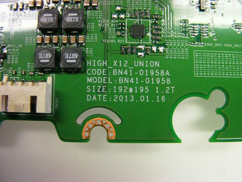 Samsung UN40F6350AF (TU02) Main Board BN41-01958A / BN94-06168A / BN97-07019K
