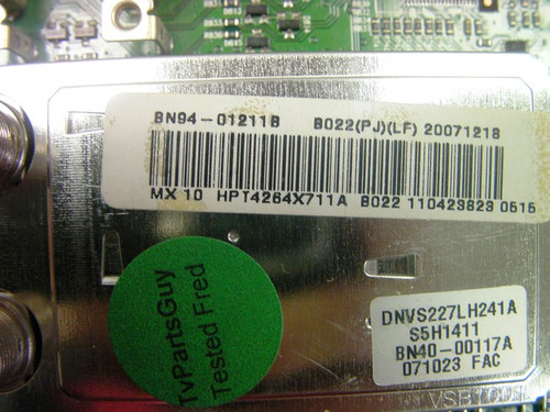 Samsung HPT4264X/XAA Main Board BN41-00840B / BN94-01211B / BN97-01427B