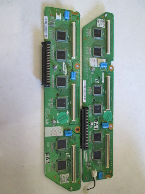 Samsung HPR5072X/XAA Buffer Board Set LJ41-03079A & LJ41-03080A / LJ92-01276B & LJ92-01277B (REV: BA1)